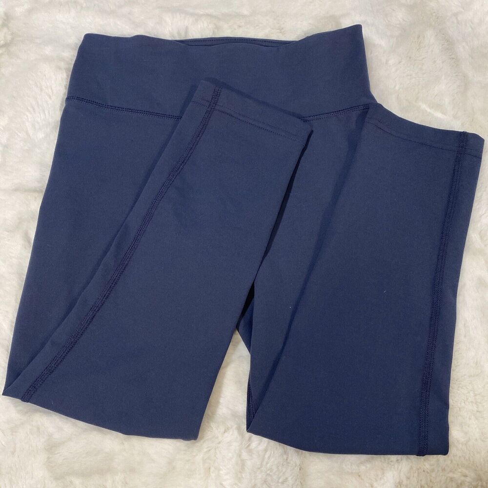 Columbia Womens Navy Blue High Rise Athletic Leggings Size Small‎ S/P